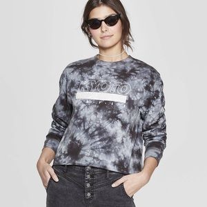 Kyoto Long Sleeve Cropped T-shirt